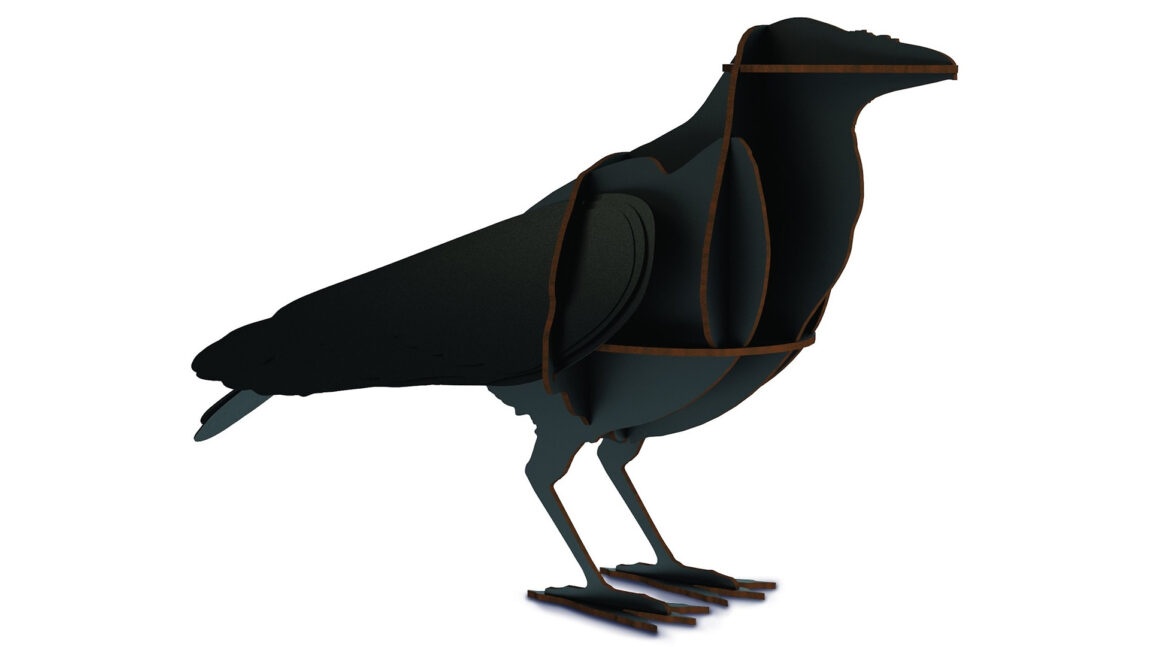 Ibride designové dekorace Ravens