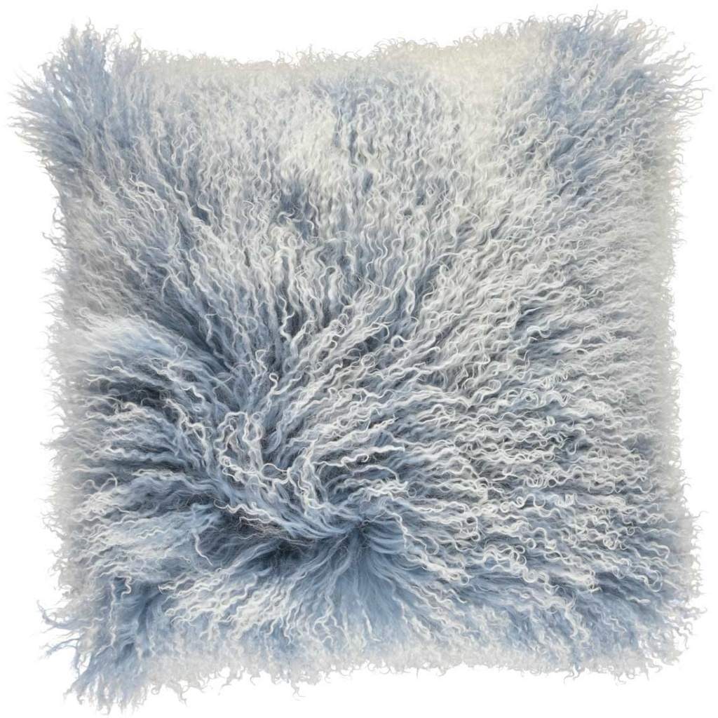 Natures Collection designové kožešinové polštáře Tibetan Sheepskin Snow