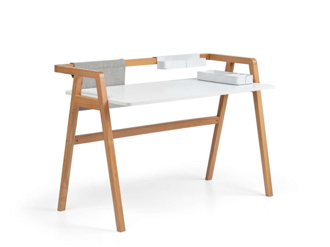 Kalune design Dřevěný psací stůl POK