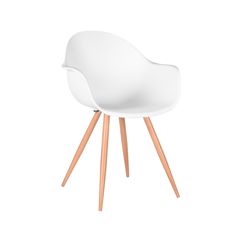 LABEL51 jídelní židle PARMA bílá Color: White