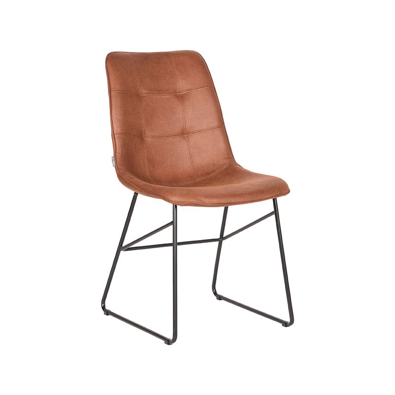 LABEL51 jídelní židle SLIM koňak Color: Cognac
