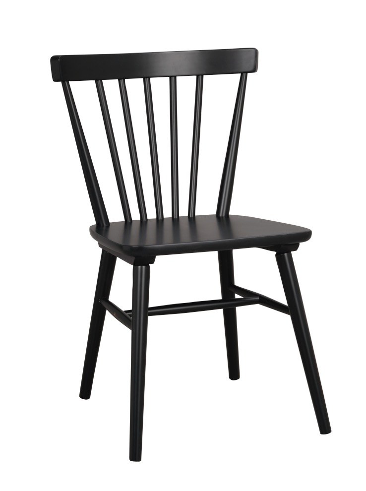 ROWICO Dřevěná jídelní židle AKITA černá