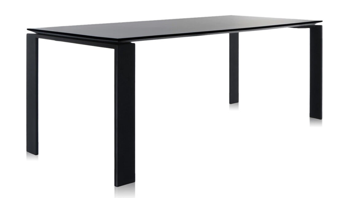 Kartell designové stoly Four Rectangular (190 x