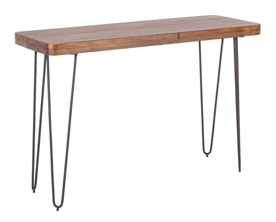 Konzolový stolek EDGAR tmavý 40x115 cm