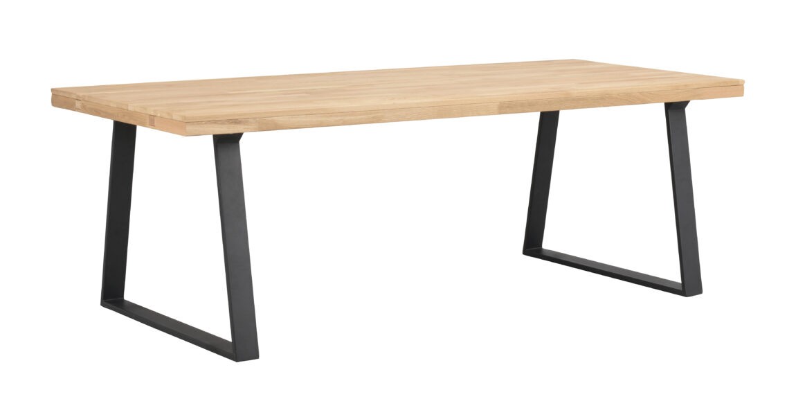 ROWICO Jídelní stůl BROOKLYN dub nohy U 220x95 cm