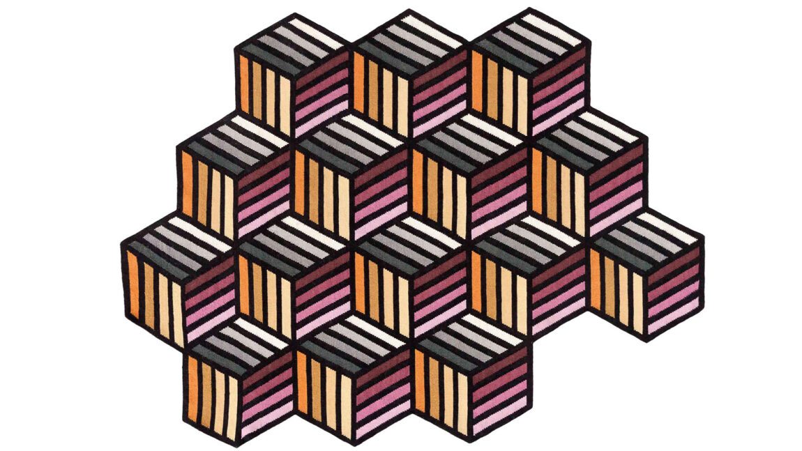 GAN designové koberce Parquet Hexagon (153